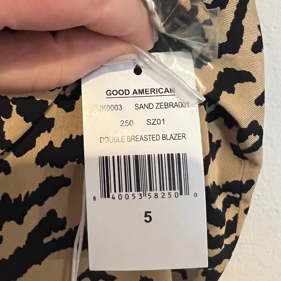 Good American Blazer NEW - Picture 8 of 8